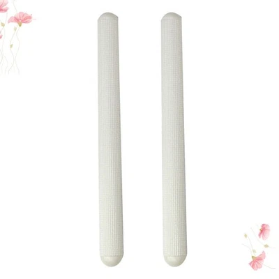  2 Stück geprägter Nudelholzauspuff Kunststoff Nudelholz Teig Gebäckwalze - Bild 1 von 4