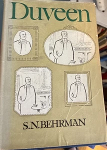 Duveen S.N. Behrman 1952 1st Edition HBDJ Art Dealer Biography Random House - Picture 1 of 1