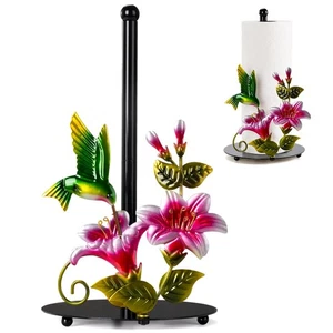 Encimera porta rollos de papel para decoración de flores y colibríes - Kit de granja... - Imagen 1 de 7