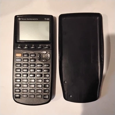 Texas Instrument TI 86 Calculator With Case Good Working Order - Image 1 of 3