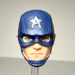 Marvel Legends Male Head Only Custom Fodder Captain America John F. Walker - Picture 1 of 2