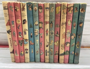 Lot of 14 Vintage 50s 60s Best in Children's Books Stories by Nelson Doubleday - Imagen 1 de 7