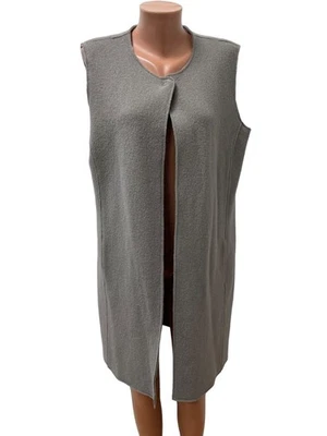 ELEMENTE CLEMENTE by OSKA Gr.2 - XL 100% SCHURWOLLE Longjacke Mantel Beige - Bild 1 von 4