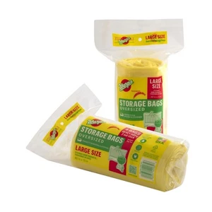 Warp's CB-40 Kunststoff gelb 25 Unzen Kapazität große Aufbewahrungstasche 40 B x 40 H Zoll - Bild 1 von 2