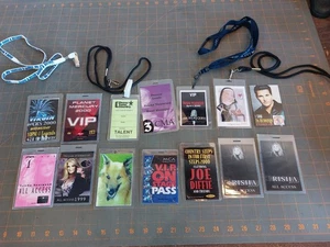 All Access Laminated Backstage Pass Lot Trisha Yearwood CMA Lance Bass Signed - Picture 1 of 6