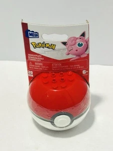Mega Construx Pokemon Poke Ball JIGGLYPUFF 20 pezzi 2023 - Foto 1 di 2