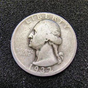 1932-D Washington Quarter - Key Date - G Det. - Rarity R-2.5 Surviving Pop.- 44k - Picture 1 of 17
