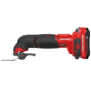 CRAFTSMAN V20 20-volt max Cordless Variable speed 11 -Piece Oscillating Multi-To - Picture 1 of 2