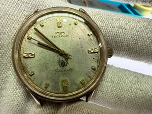 Reloj Hombre Technos Gold Shield Cuerda Manual Cal.2391 funcionando 37,5 mm - Imagen 1 de 15