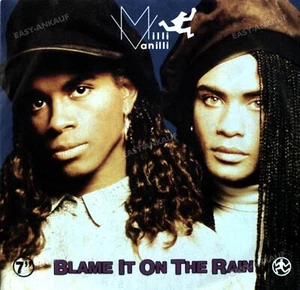 Milli Vanilli - Blame It On The Rain 7in 1989 (VG+/VG+) ' - Picture 1 of 1