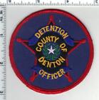 Denton County Detention Officer  (Texas)  Shoulde Patch from the 1980's