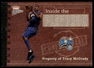 2002-03 Fleer Platinum #4 PB Tracy McGrady Inside the Playbook #/400