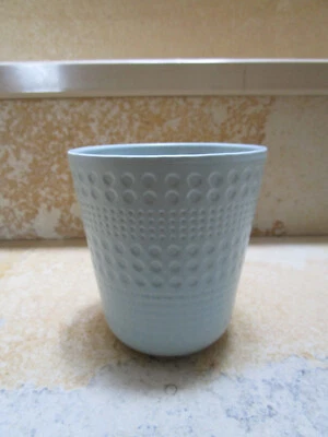 Übertopf Blumentopf hellblau-mintfarben NEU - Bild 1 von 2