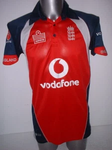England Cricket Shirt Jersey Training Adult Small Admiral Ashes Warmup BNWOT New - Picture 1 of 3