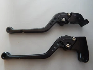 Click-N-Roll Brake and Clutch lever Set Black F-11/T-333 STD Length - Picture 1 of 1