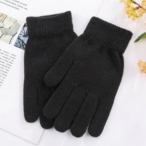 Unisex Talla Grande Invierno Cálidos Hombres Guantes A prueba de viento Pantalla táctil Guantes de ciclismo - Imagen 1 de 4