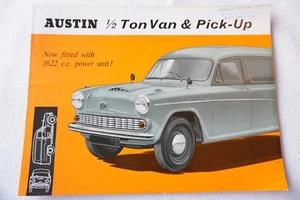 Austin 1/2 Ton Van & Pick Up Sales Catalogue Publicity Brochure - Picture 1 of 8