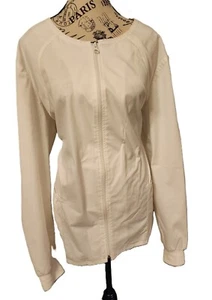 AUTHENTIC SCRUBB CHEROKEE WORKWEAR white jacket- size XL - Picture 1 of 6