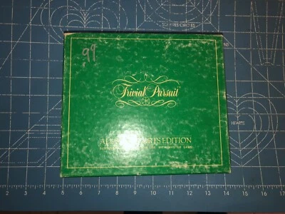 Trivial Pursuit ALL STAR SPORTS Edition Subsidiary Card Set Very Good Condition - Image 1 of 4