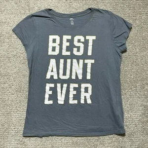 Best Aunt Ever Shirt Adult XL Light Color Celebrate Mother's Day Tag Womens - Picture 1 of 7
