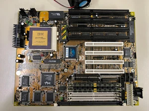 Soyo SY-5VA Mainboard + IBM 6x86 P160+ CPU + RAM - Bild 1 von 5