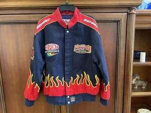 Chaqueta de carreras NASCAR JEFF GORDON 2001 4 veces campeón talla: grande, J. Hamilton - Imagen 1 de 18