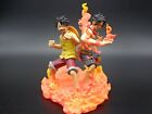 Megahouse One Piece Log Box Impel Dowm Figure Monkey D Luffy and Portgas D Ace