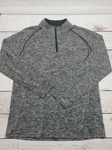 under armour maglione uomo grande 1/4 zip grigio erica T6 - Foto 1 di 6