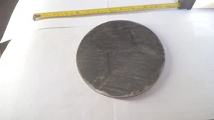 Hastelloy Copper Hastelloy explosion bonded disc, 6-3/8 OD x 3/8 thick - Picture 1 of 3