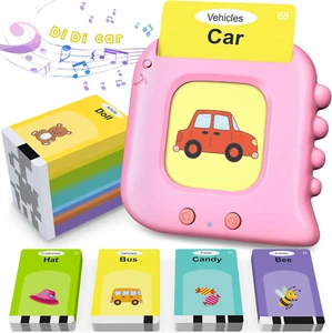 Talking Flash Cards,Kids Toddler Flash Cards with 240 Sight Words,Montessori Toy - Picture 1 of 12