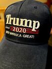 3D Embroiderd  New Trump  2020 Hat  Navy Blue  Keep America Great