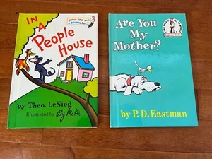 Dr. Seuss's Book Club 2 Beginner Books: In a People House , Are you my Mother? - Picture 1 of 6