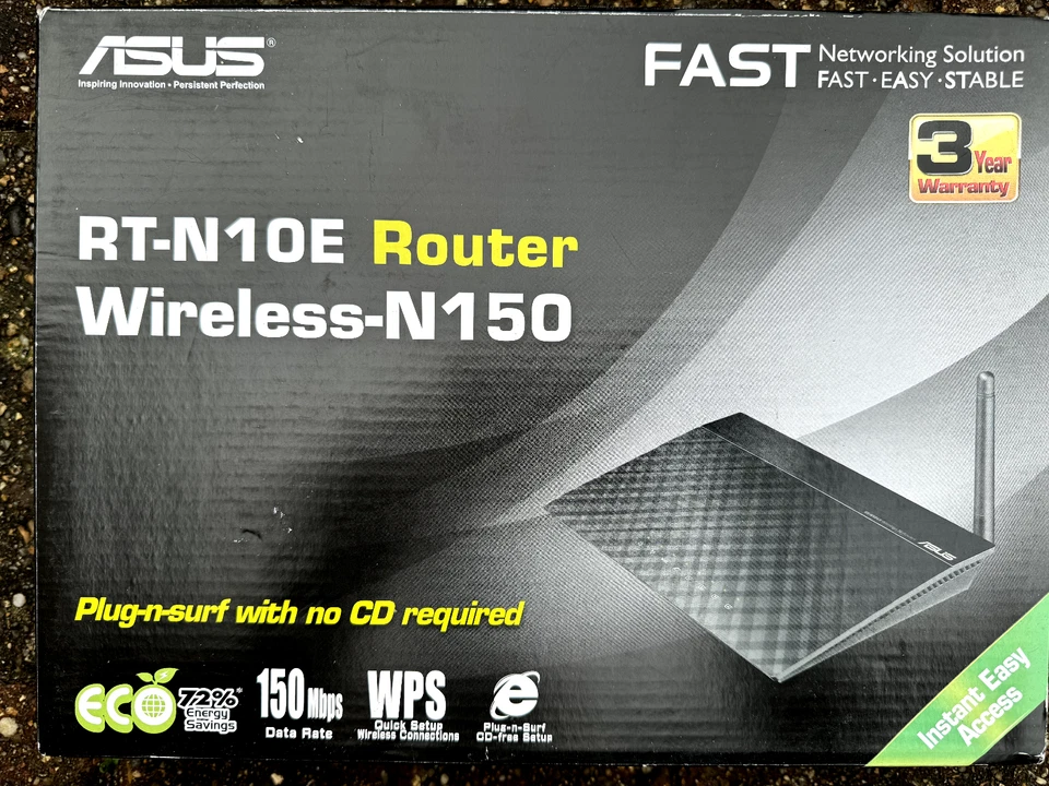 Asus RT-N10E Router Wireless-N150 - Image 1 of 1