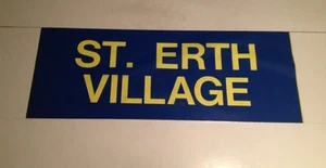 Cornwall Bus Blind ( Cornish ) Blue 31" - St Erth Village - Picture 1 of 1