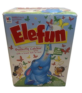 2002 ELEFUN Butterfly Catching Game Hasbro Milton Bradley Complete Tested - Picture 1 of 23