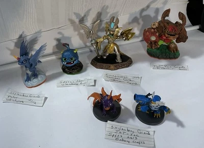 Activision Skylanders Giants lot of 6 Figures-Golden Queen Polar Whirlwind More! - Image 1 of 4