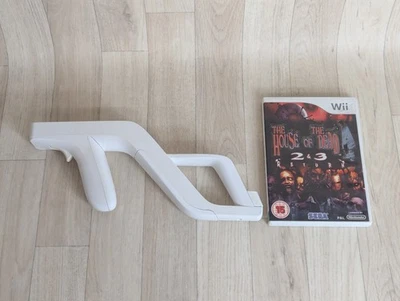 The House Of The Dead 2 & 3 Return Game (Nintendo Wii ) & Official Zapper Gun  - Image 1 of 3