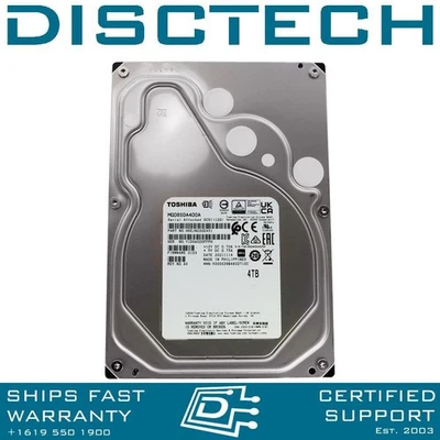 4TB SAS 12Gbps Hard Drive 7.2K 3.5" MG08SDA400A HDD - Image 1 of 3