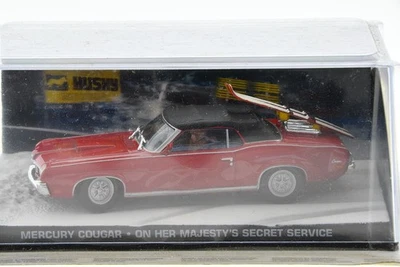MERCURY Cougar BOND 007 On Her Majesty's Secret Service 1/43 Universal Hobb - Image 1 of 4