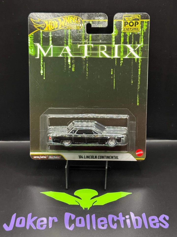 Lincoln Continental Hot Wheels Premium Pop Culture Matrix '64 Foto 1 de 1