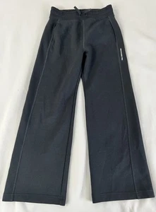 Abercrombie Kids Wide Leg Sweatpants Waistband Girls 11/12 Black - Picture 1 of 8