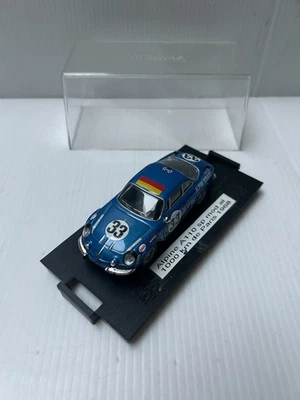 Presse Modifié Alpine Renault A110#33 1000 Km de Paris 1968 1/43 Voiture - Photo 1/4