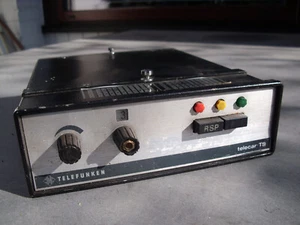Telefunken Telecar TS Mobilgerät aus den 70er Jahren ehemals FeuerwehrFunkgerät - Bild 1 von 8