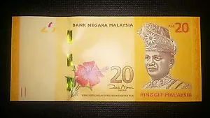 Malaysia Twenty Ringgit RM 20 2011 Banknote P 54 New Design UNC - Picture 1 of 4