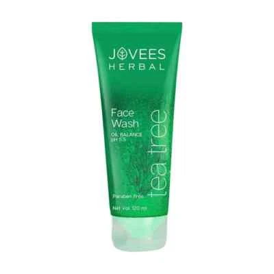 Jovees Herbal Tea Tree Oil Control Face Wash 120ml free shipping world wide - Image 1 of 4