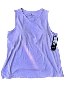 Skechers Stripe Shelf Bra Tank Light Purple Size 2xl NWT - Picture 1 of 5