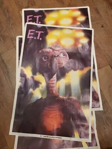 Vintage E.T. The Extra Terrestrial 1982 #1 Poster Lot 3 35x23 - Picture 1 of 20