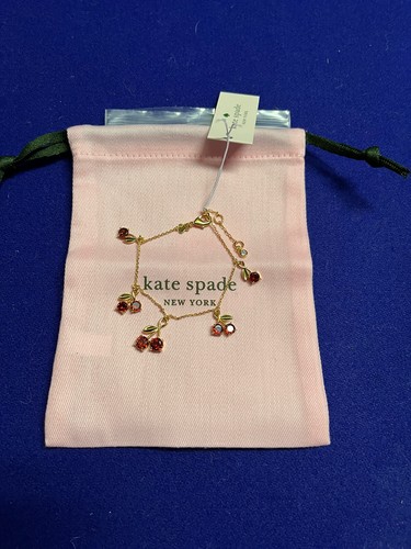 Bracciale Ciondolo Kate Spade Ciliegio Nuovo