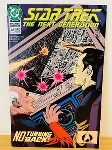 STAR TREK: THE NEXT GENERATION #48 (1989) VF DC - Picture 1 of 5