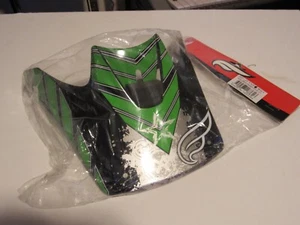 Fulmer Helmet AF-JT1-VR-06D PEAK Green DANGER VISOR New - Bild 1 von 4